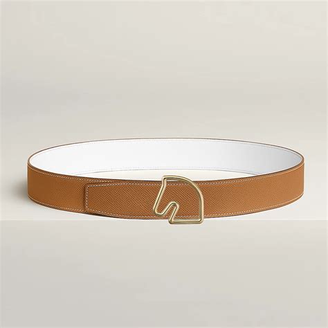 hermes tete de cheval|Tete de Cheval belt buckle & Reversible leather strap 38 mm.